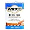 Watco Transparent Satin Teak Oil-Based Teak Oil 1 gal 67131 - alternate 1